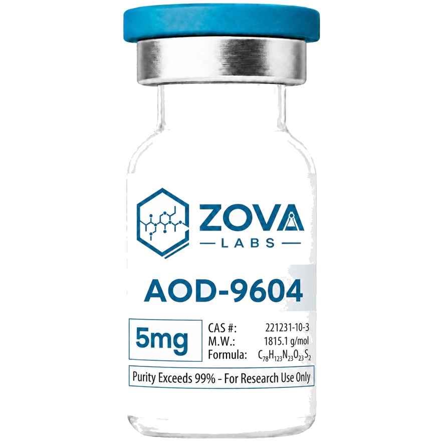 Zova Labs AOD-9604 research-use vial