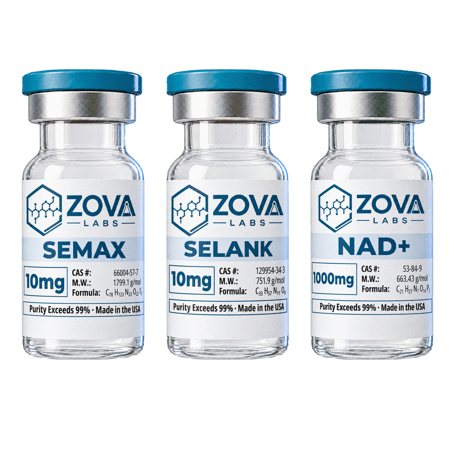 Cognitive Bundle — Semax 10mg, Selank 10mg, NAD+ 1000mg