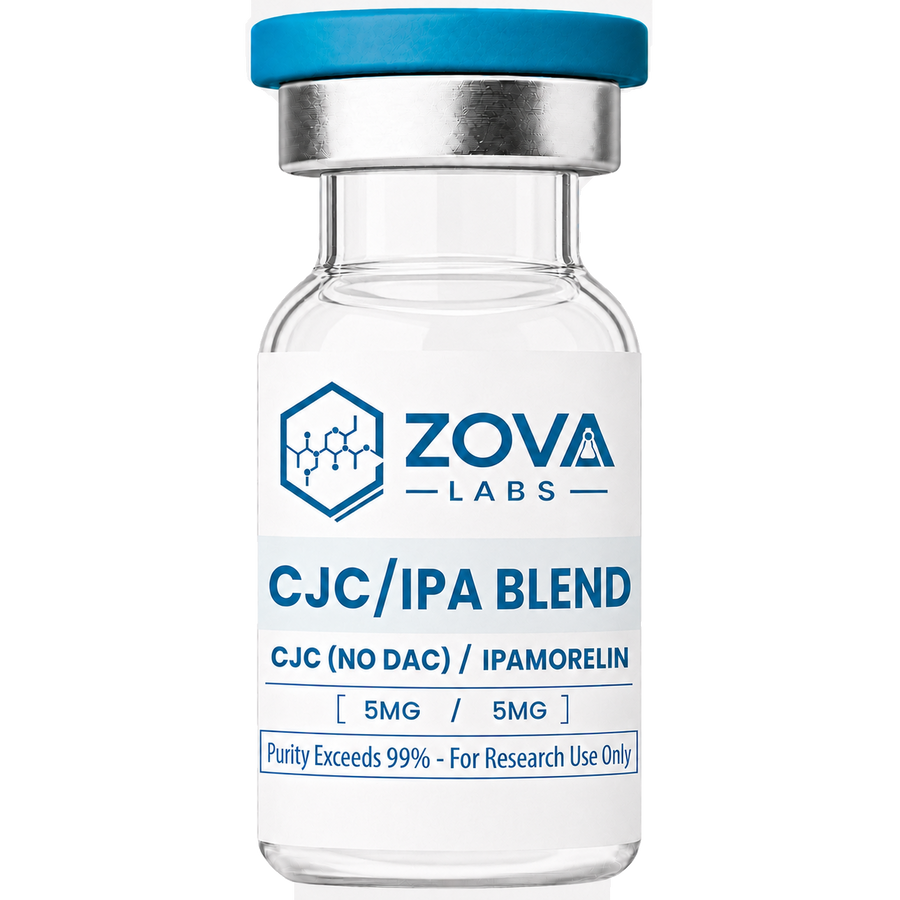 Zova Labs CJC (NO DAC) / IPAMORELIN BLEND research-use product