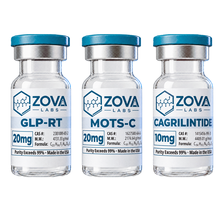 RETA Metabolic Bundle — GLP-RT 20mg, MOTS-C 20mg, Cagrilintide 10mg