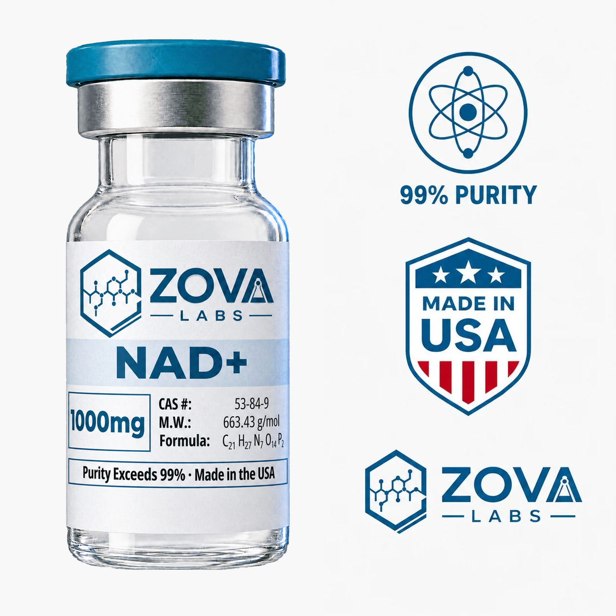 ZOVA Labs var_nd100_1000MG